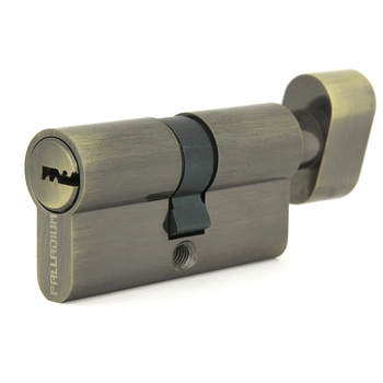 Цилиндровый механизм Palladium AL 60 C T01 античная бронза