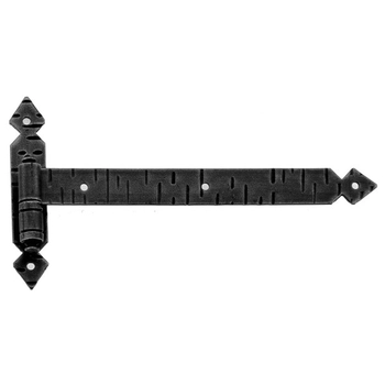 Дверная петля стрелочная стальная Galbusera 1001/A античный черный
