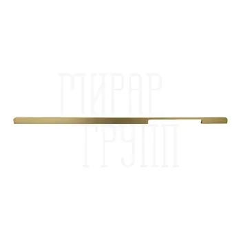 Мебельная ручка 0078 288x2 800x25x9.5mm SB матовая латунь
