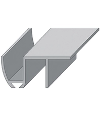 Направляющая НИЖНЯЯ для раздвижных дверей INN