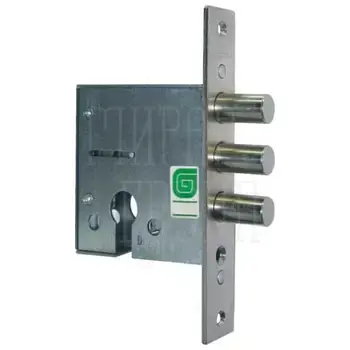 Корпус Guardian (Гардиан) врезного замка ЗВ 32.01 /123:100/ схема