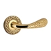 Дверная ручка на розетке Mestre Mihrab OR 4444, золото 24к