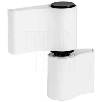 Петля Punto (Пунто) дверная IN-U2B1-120-2 RAL 9016 белый