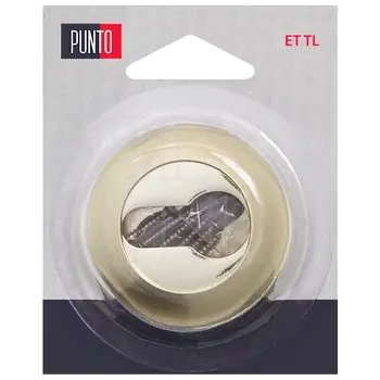 Накладка Punto (Пунто) под цилиндр LM/A ET.R.TL54 матовое золото/золото