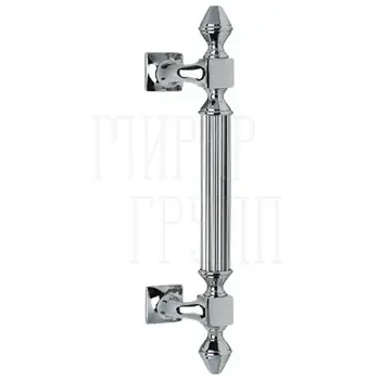 Ручка дверная скоба Extreza 'IMPERO'(Имперо) 365 mm (235 mm) хром