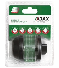 Купить Замок Ajax (Аякс) врезной DK.002 BK по цене 560 руб. в Москве