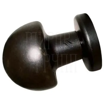 Круглая ручка-кноб дверной поворотный Colombo Robot CD45 античная бронза