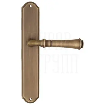 Дверная ручка Fratelli Cattini 'GRACIA' на планке PL02 матовая бронза