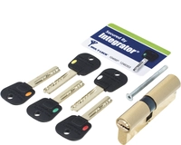 Купить Цилиндровый механизм ключ-ключ Mul-T-Lock (Светофор) Integrator 85 mm (35+10+40) по цене 10`588 руб. в Москве
