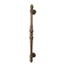 Дверная ручка-скоба кованая стальная Galbusera Art.2325 MANIGLIONE 1000 mm, античная ржавчина