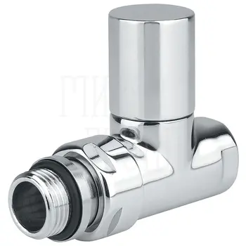 Вентиль 'Cylinder' регулировочный прямой 1/2 белый