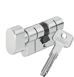 Купить Профильный цилиндр ключ-вертушка ABUS KD6PSN Z50/K50 100 mm (45+10+45) с удлиненной шейкой ключа по цене 3`520 руб. в Москве
