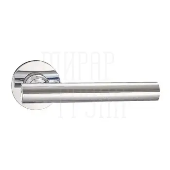 Дверная ручка на розетке TOOL 115 CP полированный хром