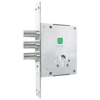 Корпус Guardian (Гардиан) врезного замка ЗВ 102.01 Т /128:6397/ никель