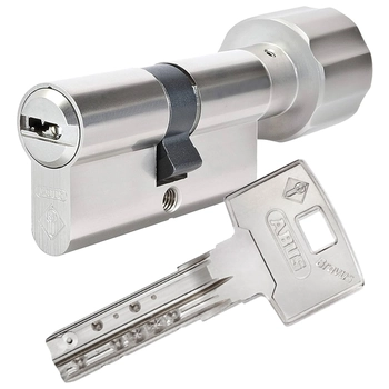 Цилиндровый механизм Abus Bravus.3500 MX MAGNET ключ-вертушка 120 mm (65+10+45) никель