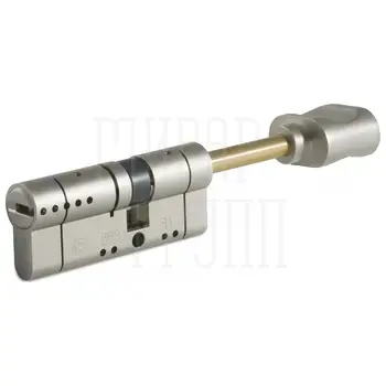 Цилиндр Rav Bariach серии Saturn ключ-шток 72 mm (40+10+26) никель