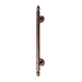 Дверная ручка-скоба кованая стальная Galbusera Art.2328/A MANIGLIONE 600 mm, античная ржавчина