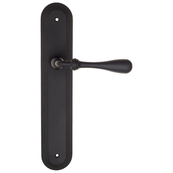 Дверная ручка Fratelli Cattini 'RETRO' на планке PL288 черный