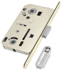 Замок Bonaiti (Бонаити) межкомнатный магнитный под WC B-FORTY N62 с отв. пл. F45 (190 мм)