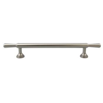 Мебельная ручка-скоба CORONA mod. '0070' матовый никель 160 237*34*12mm