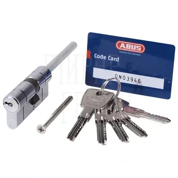Цилиндровый механизм ABUS со штоком KD6PSN Z65/K30 95 mm (60+10+25) схема