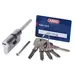 Цилиндровый механизм ABUS со штоком KD6PSN Z65/K30 95 mm (60+10+25), никель