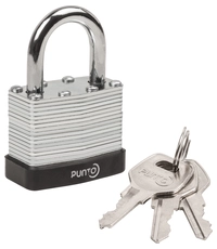 Купить Замок Punto (Пунто) навесной PK-6540 3 key англ. по цене 211 руб. в Москве