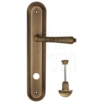 Дверная ручка Fratelli Cattini 'TOSCANA' на планке PL288 матовая бронза (wc-2)