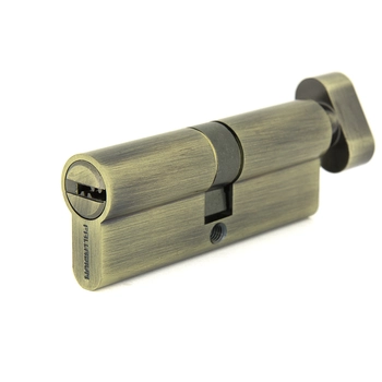 Цилиндровый механизм Palladium 80 C BK античная бронза