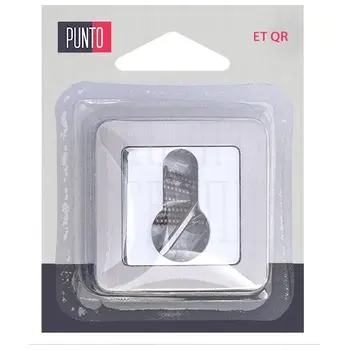 Накладка Punto (Пунто) под цилиндр LM/A ET.K.QR52 SN/-3/хром матовый никель + хром