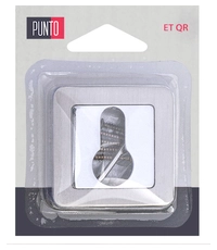 Купить Накладка Punto (Пунто) под цилиндр LM/A ET.K.QR52 SN/-3/хром по цене 190 руб. в Москве