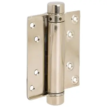 103**100 Дверная петля пружинная односторонняя ALDEGHI 100x38x2 мм никель