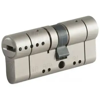 Цилиндр Rav Bariach серии Saturn ключ-ключ 71 mm (26+10+35) никель