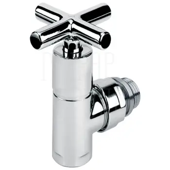 Вентиль 'Minimalist' регулировочный угловой 1/2 полированный хром