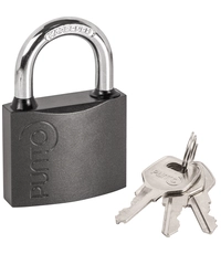 Купить Замок Punto (Пунто) навесной PK-0163 3 key англ.ключ. по цене 384 руб. в Москве