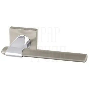 Ручка Armadillo (Армадилло) раздельная AJAX USQ1 матовый никель + хром