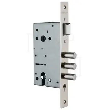 Корпус Guardian (Гардиан) врезного замка с защёлкой ЗВ 12.11 /123:34/ схема