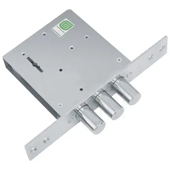 Замок Guardian (Гардиан) врезной сувальдный ЗВ 30.01 4 кл. (длинный кл. 715 мм) /128:7825/ никель