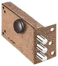 Замок Elbor (Эльбор) накладной Лазурит 1.02.51.МА никель сув. 3 риг. медный антик /39360/