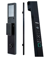 Купить Электронный замок Sanyo D501 Tuya DM70 с WiFi ручка скоба 1800 мм по цене 59`175 руб. в Москве