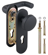 Купить Ручка Fuaro (Фуаро) дверная FP.DH72.043P-KNOB NE (DH-043P-KNOB NE) нейлон квадрат 9x90 мм по цене 700 руб. в Москве