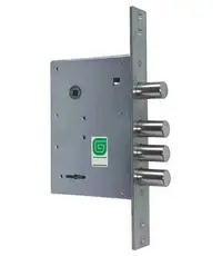 Замок Guardian (Гардиан) врезной сувальдный с задвижкой ЗВ 30.04 4 кл. /123:178/