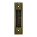 Ручка дверная для раздвижных дверей Extreza P604, матовая бронза