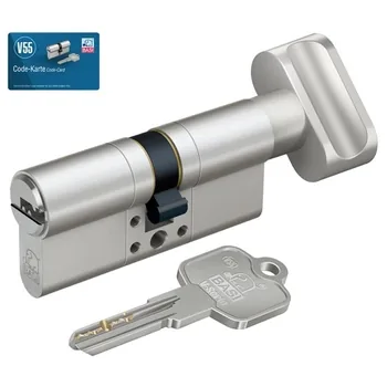 Профильный цилиндр ключ-вертушка BASI V55 MODULAR - K75*/30* 125 mm (70+10+25)