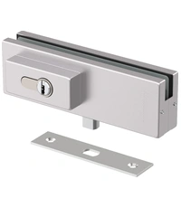 Замок Armadillo (Армадилло) для стеклянной двери Range.GL.L10 нерж. сталь