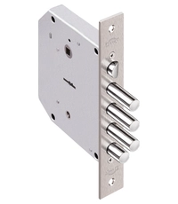 Замок Elbor (Эльбор) врезной сувальдный с задвижкой и защёлкой Базальт 1.05.41 /02646/