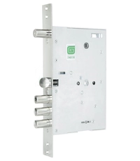 Замок Guardian (Гардиан) врезной сувальдный с задвижкой и защёлкой ЗВ 80.15 TERMO 4 кл. (длин. кл. 59 мм) /128:6050/