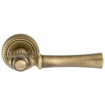 Дверная ручка Extreza 'DEZI' (Дези) 309 на круглой розетке R03 матовая бронза