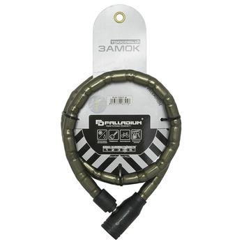 Замок тросовый Palladium PLS 100/1.8 черный