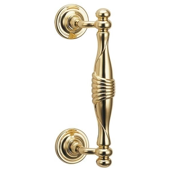 Дверная ручка-скоба Pasini 'Pireo' полированная латунь